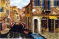 YXJ0436e impressionnisme Venise scape